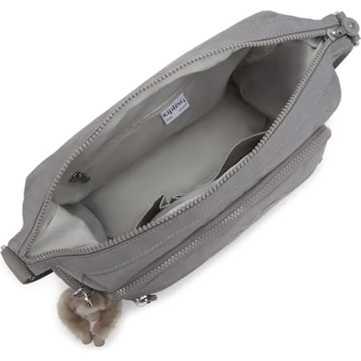 KIPLING Umhängetasche Gabbie Mittelgroß, Crossbody mit verstellbarem Schulterriemen, 12 Liter Volumen, schwarz – Bild 4