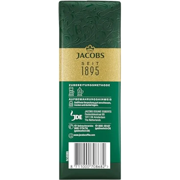 JACOBS Krönung MILD, gemahlener Kaffee aus 100 % Arabicabohnen, milder Geschmack, 500 g – Bild 4