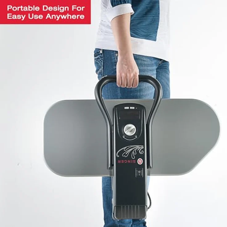 Singer Intelligente Dampfpresse, 66 cm, Singer Intelligente Dampfpresse 91,4 cm, Singer 50,8 cm, Singer 50,8 cm, Singer ST-07A – stabile Oberfläche für Singer SP550 Dampfpresse 26'' grau – Bild 6