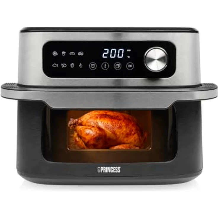 Princess 182262 MaxiCrisp Airfryer 10L, Ölfreies Frittieren, 8 Automatikprogramme, Digitale Steuerung, PFAS-freies Design – Bild 1