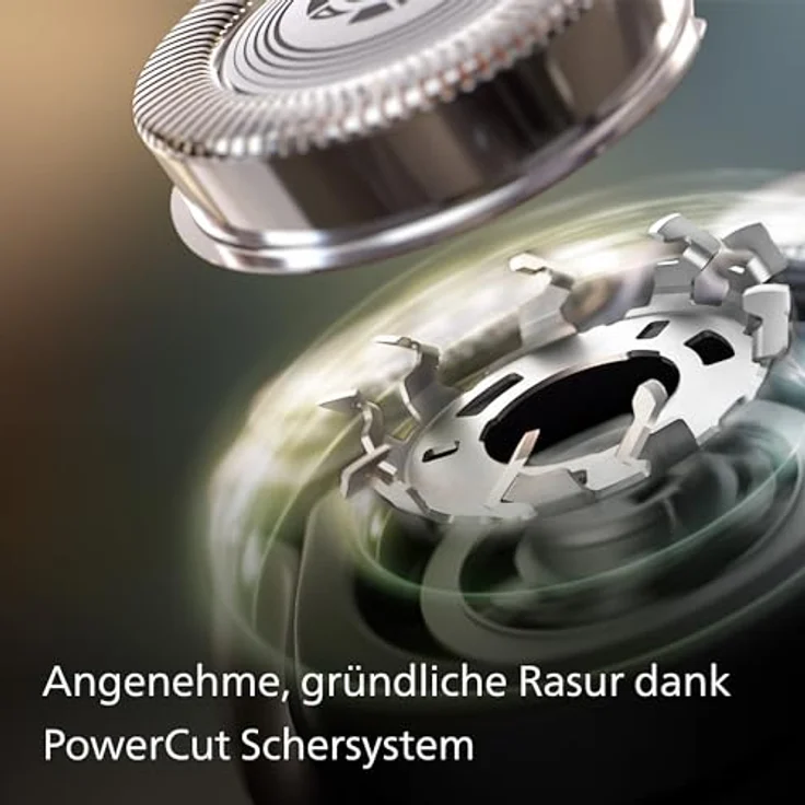 Philips Shaver Series 3000 – Elektrischer Nass- und Trockenrasierer für Männer in Schwarz, mit SkinProtect-Technologie, ausklappbarem Bartschneider und Reisetasche, kabellos (Modell S3241/12) – Bild 3