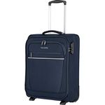 travelite 2 Rad Handgepäck Koffer mit Schloss erfüllt IATA Bordgepäck Maß, Gepäck Serie CABIN: Kompakter Weichgepäck Trolley, 52 cm, 39 Liter