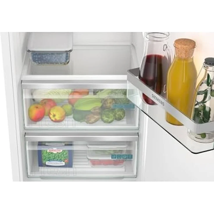 Siemens iQ300, Einbau-Kühlschrank mit Gefrierfach, 177.5 x 56 cm, Flachscharnier, KI82LVFE0 – Bild 4