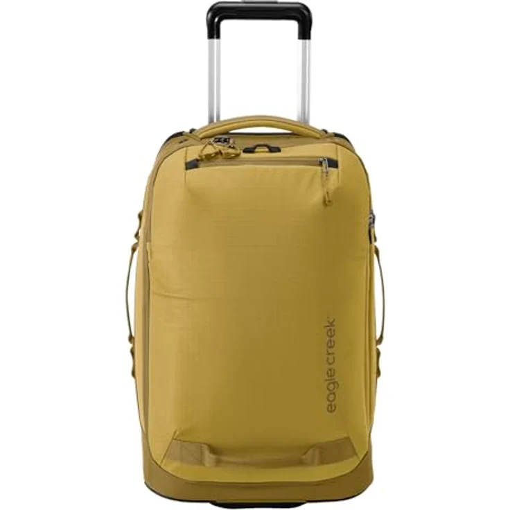 Eagle Creek Expanse Rollkoffer, erweiterbares Hauptfach, verstaubare Rucksackgurte, Gold (2-Räder) – Bild 2