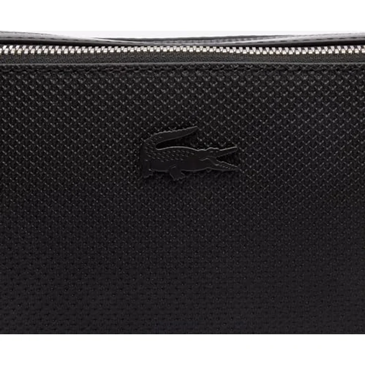 Lacoste Umhängetasche Chantaco Reporter Bag - Umhängetasche 26 cm, Mattes Leder, abnehmbarer Schulterriemen, Ton-in-Ton-Krokodillogo – Bild 6