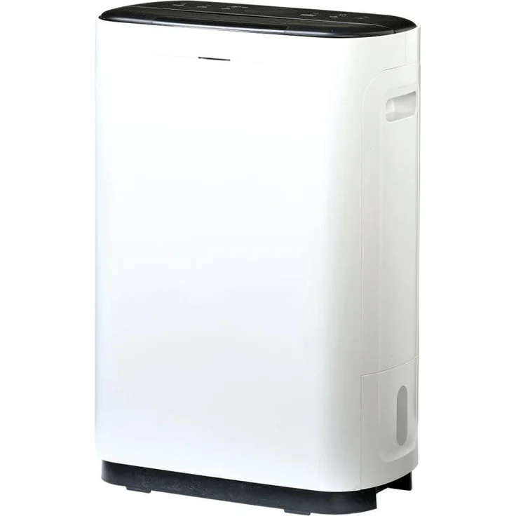 Qlima DD 808, Luftentfeuchter mit 180 L/h Entfeuchtungsleistung, Schwarz-Weiss, leiser Betrieb 48 dB, kompaktes Design