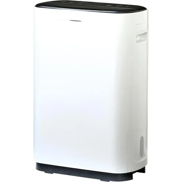 Qlima DD 808, Luftentfeuchter mit 180 L/h Entfeuchtungsleistung, Schwarz-Weiss, leiser Betrieb 48 dB, kompaktes Design