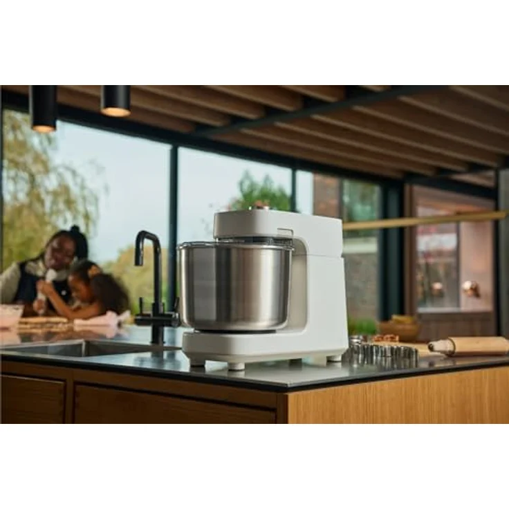 Ooni Halo Pro Spiralmixer Polar-Weiß – Profi-Teigqualität für Zuhause, hohe Kapazität, knetet, rührt und schlägt – Bild 4