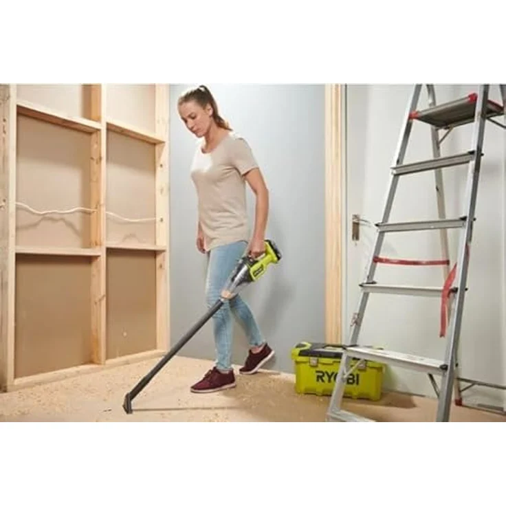 Ryobi Akku-Handstaubsauger ONE+, RHV18F-0, 18 V, 1450 l/min, mit Beutel – Bild 2