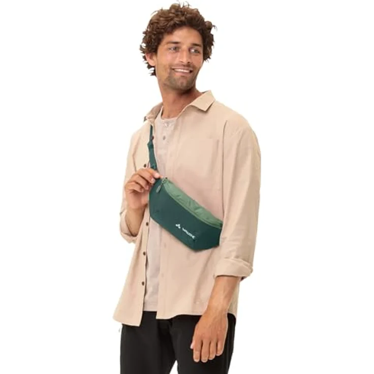 Vaude WegaMove Gürteltasche, 29 cm, grün, 100% Polyester – Bild 6