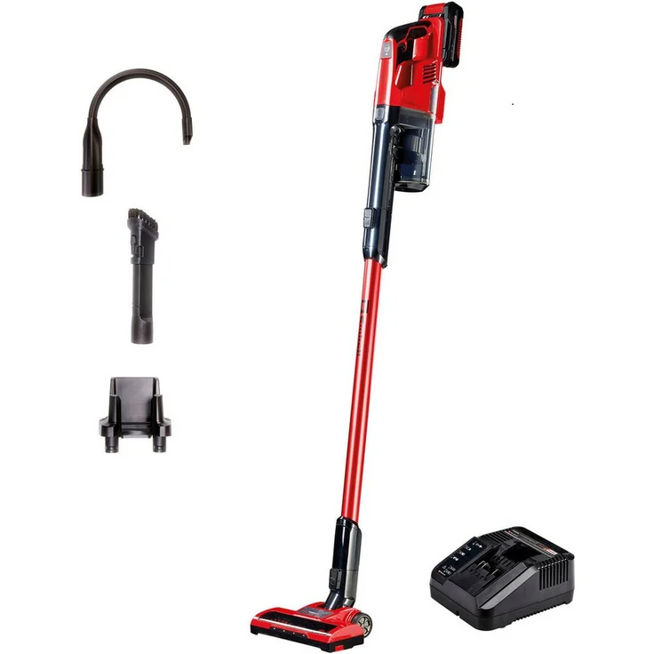 Einhell Akku-Stielstaubsauger TE-SV 18 Li, beutelos mit 1x4,0Ah Akku, 2-in-1 Funktion, ECO- und BOOST-Modus, motorisierte Bodendüse – Bild 1