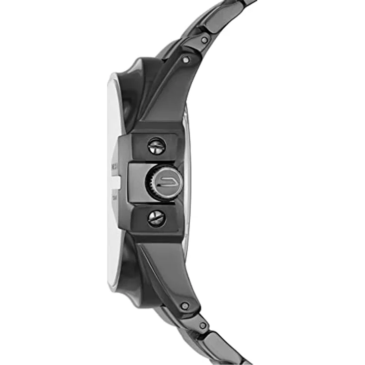 Diesel Herrenuhr Master Chief, Chronographenwerk, 43mm Gunmetal Edelstahlgehäuse mit Edelstahlarmband, DZ1965 – Bild 2