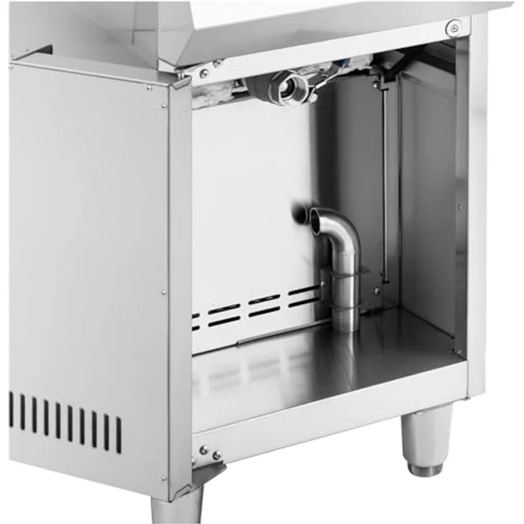 Royal Catering Induktionsfritteuse 30L Gastro 380V Timer LED, 10000 W, Silbern – Bild 4