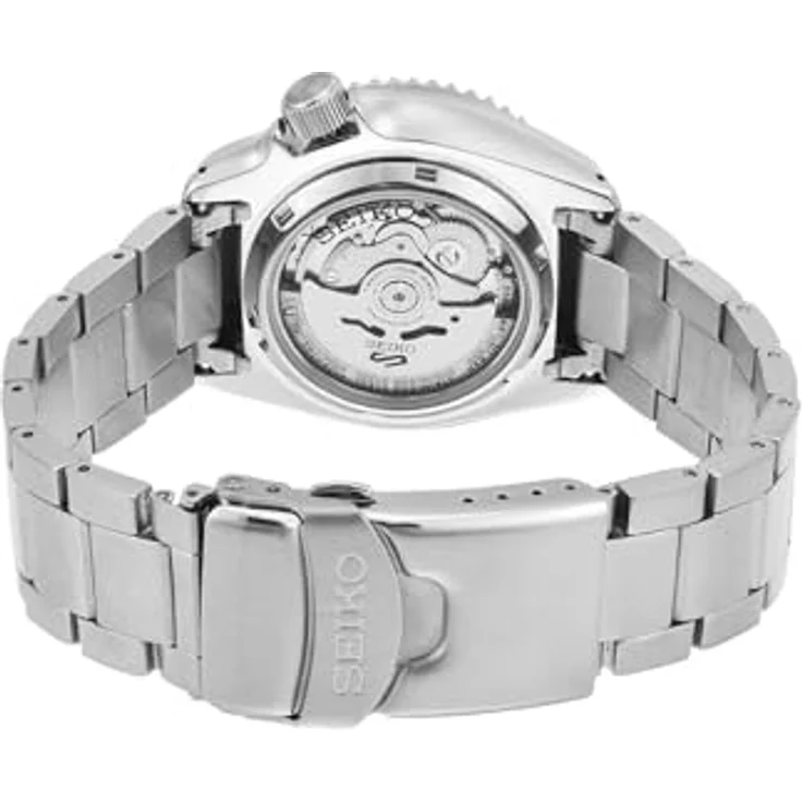 Seiko 5 Automatik SRPD51K1, Automatikuhr, silber, blau – Bild 4
