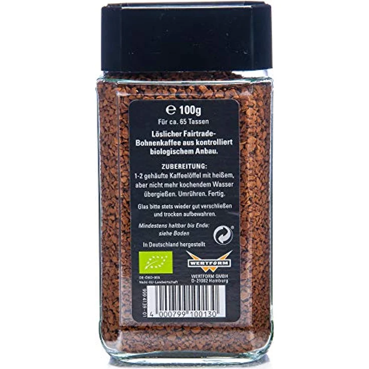 Mount Hagen Bio Instant Kaffee 100g – Bild 6
