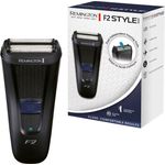 Remington Elektrorasierer F2002 Style Series Foil Shaver F2, integrierter Präzisionstrimmer, Pop-Up-Trimmer, abwaschbar, LED Anzeige