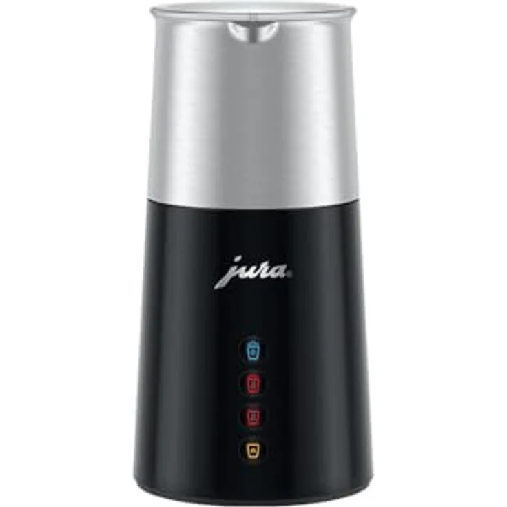 JURA 24331 Hot & Cold Milchaufschäumer, Automatisch, ca. 360 ml, Schwarz/Silber, Versandkostenfrei – Bild 2