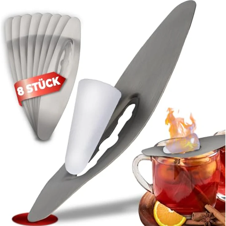 Kela Minizuckerzange Picco 4 oder 8 Stück Set klein Mini-Feuerzange Zuckerzange Edelstahl – Bild 2