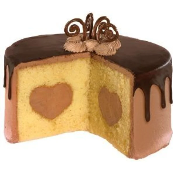 Wilton Heart Tasty-Fill Cake Pan Set Backform, Stahl, Silber, 2-Einheiten – Bild 4