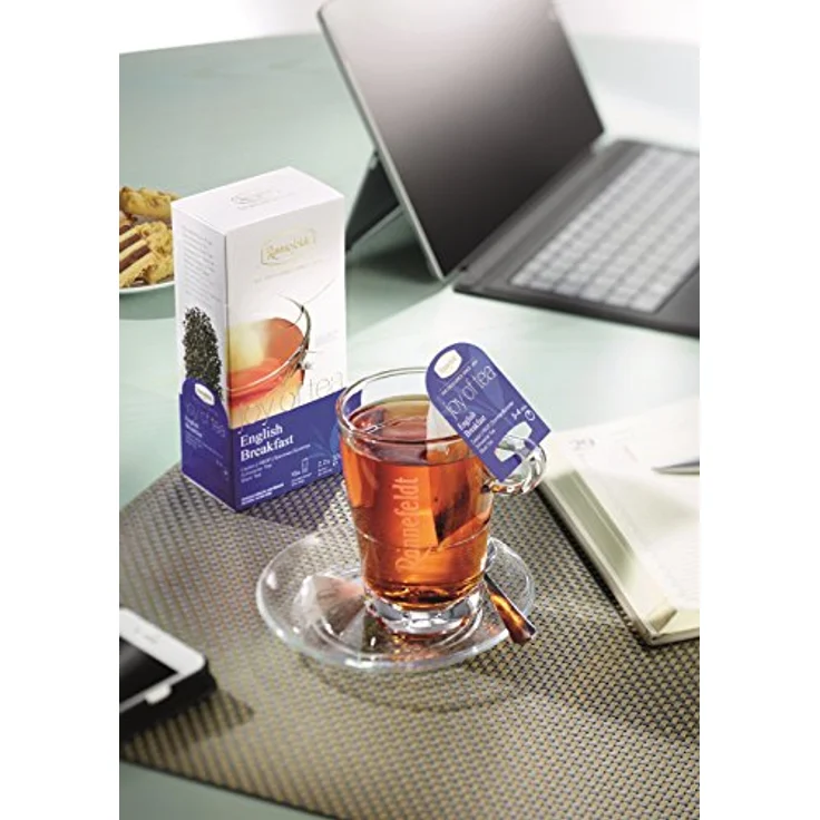 Joy of Tea English Breakfast schwarzer Tee 15 Teebeutel (Caddy) 33g : 1er Packung – Bild 4