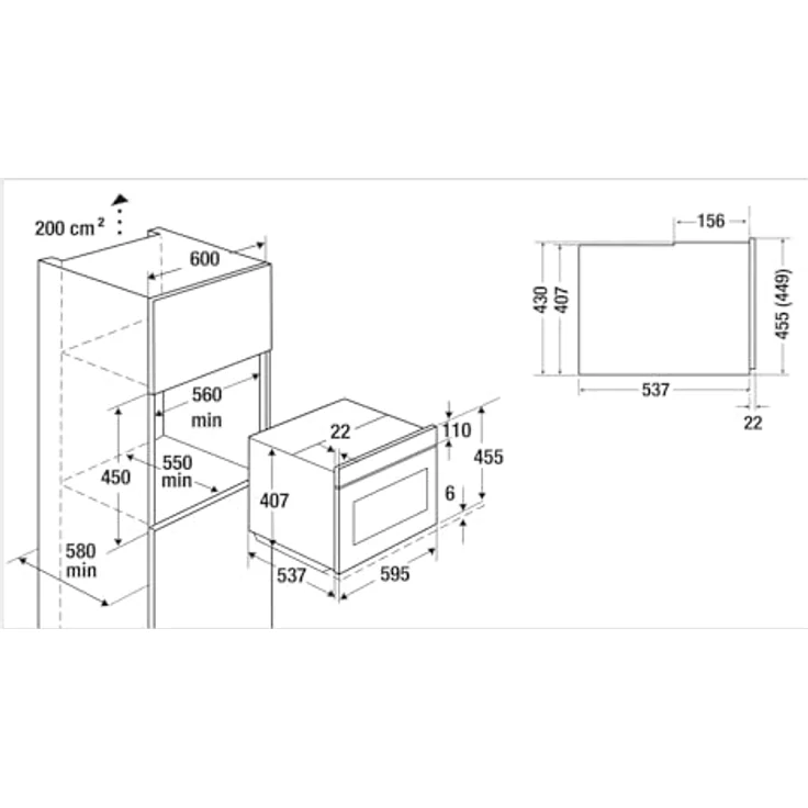 Küppersbusch CBM 6330.0 S1, Backofen, Breite 59,5 cm – Bild 4