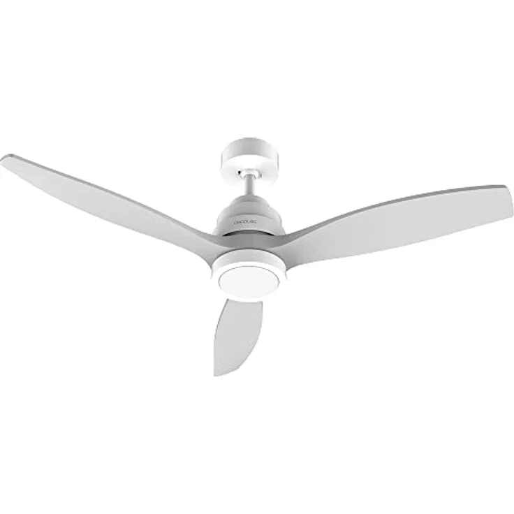 Cecotec Deckenventilator EnergySilence Aero 5200, 52" (132 cm) mit DC Motor, 40 W, LED Beleuchtung, Fernbedienung, Weißes Design – Bild 1