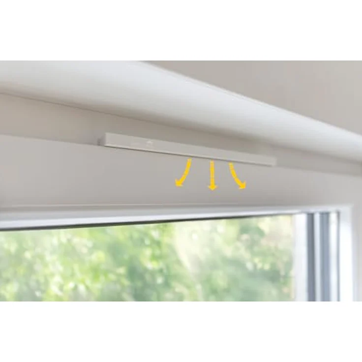 Schellenberg Fensterlüfter Plus 46606, passiver Luftaustausch für gesundes Raumklima, weiß – Bild 3