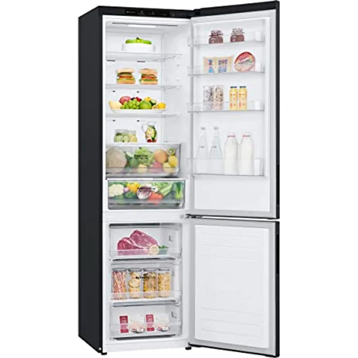 LG GBP62MCTBC Kühl-/Gefrierkombination | Klasse B | Total no Frost | LINEAR Cooling | 384 Liter Kapazität | Matte Black – Bild 5