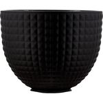 KitchenAid Keramikschüssel Schwarz 4,7L Light & Shadow Bowl - Black Studde