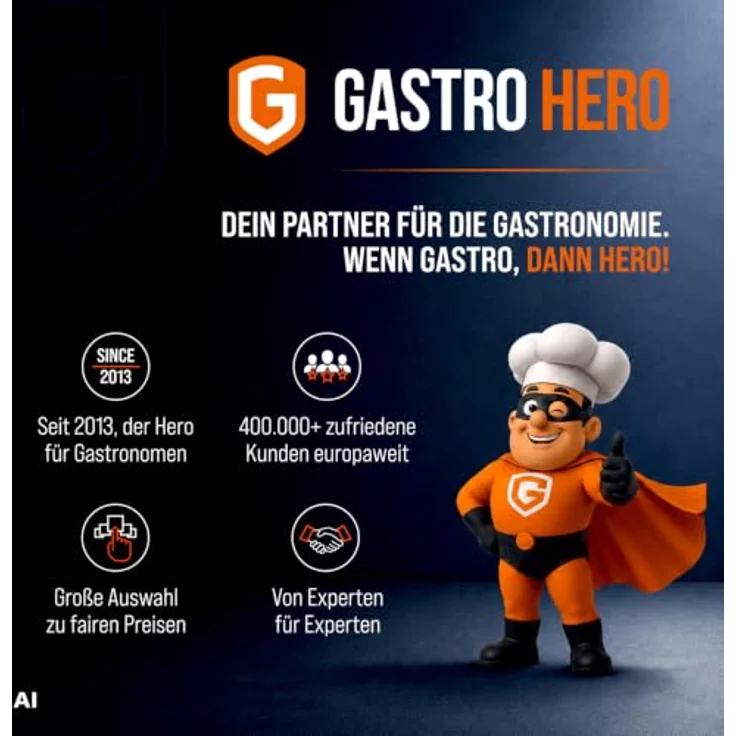 GASTROHERO Tiefkühltruhe ECO 200, 197 Liter Lagerkapazität mit Glasschiebedeckel, abschließbar, statische Kühlung – Bild 9