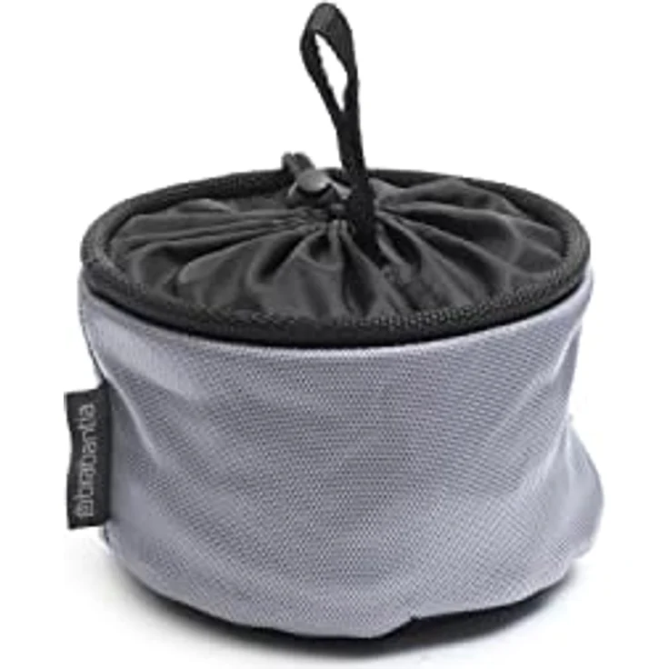 Brabantia - Wäscheklammerbeutel - Hält Bis zu 75 Wäscheklammern - mit Kordel - Befestigung am Wäscheständer, an der Wäscheleine oder an der Hose - Aufbewahrungsbehälter - Grey - 16 x 16 x 16 cm – Bild 2