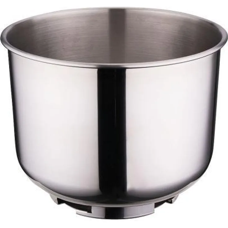 Wilfa Edelstahl Schüssel PROBAKER, 7 Liter Fassungsvermögen, für große und kleine Portionen, silber