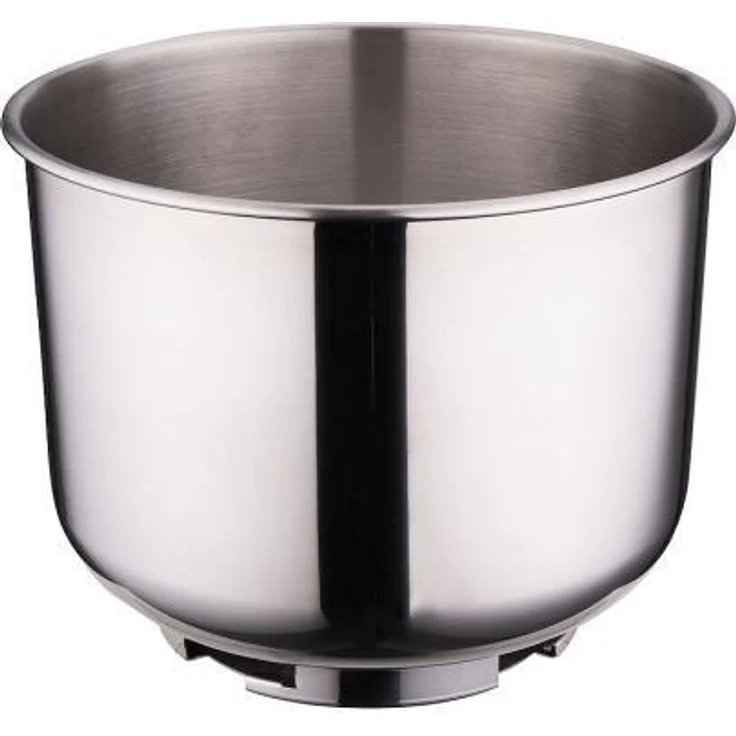 Wilfa Edelstahl Schüssel PROBAKER, 7 Liter Fassungsvermögen, für große und kleine Portionen, silber