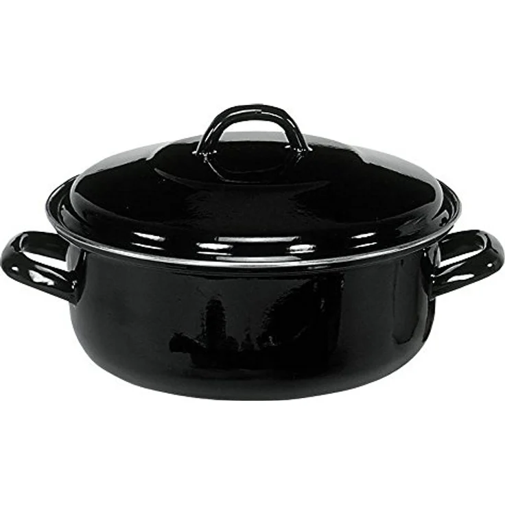 Krüger Karl Kölner Bräter 22 cm Nostalgie, Aluminium, Schwarz – Bild 2