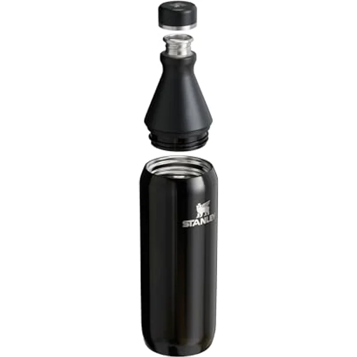 Stanley 1913 Trinkflasche All Day Slim Bottle, doppelwandig isoliert, 90 % recycelter Edelstahl, spülmaschinenfest, glänzend-matt – Bild 10