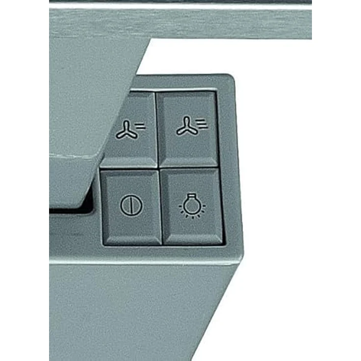 Whirlpool Dunstabzugshaube AKR 6390/1 IX/Flachschirm / 60cm / EEK D/Abluft-und Umluftbetrieb / 3 Leistungsstufen/Edelstahl – Bild 2