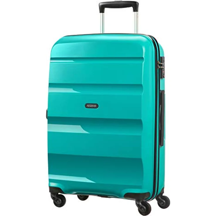 American Tourister Bon Air - Spinner M, Koffer, 66 cm, 57.5 L, Türkis (Deep Turquoise) – Bild 1