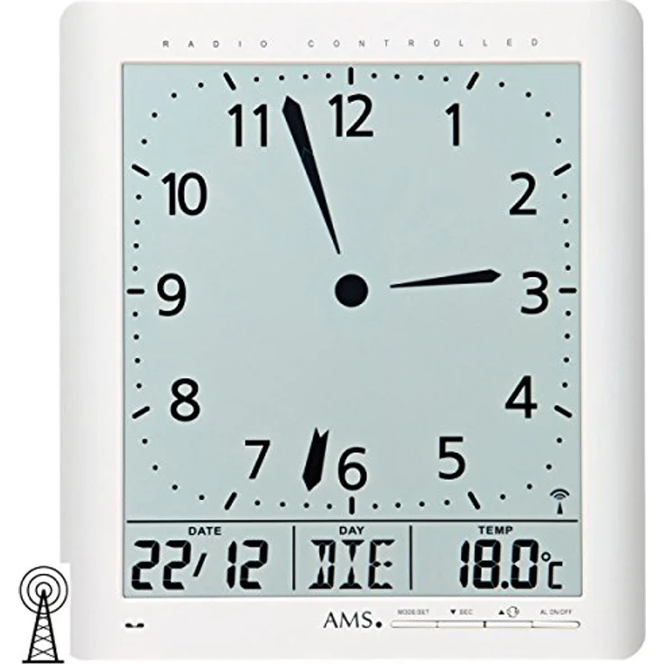 AMS Wanduhr Digital 5896 – Bild 1
