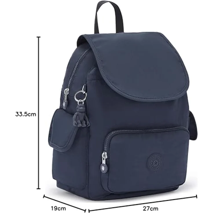 Kipling Basic Pack S City Rucksack, 33,5 cm, 100% Polyamid, blau – Bild 7