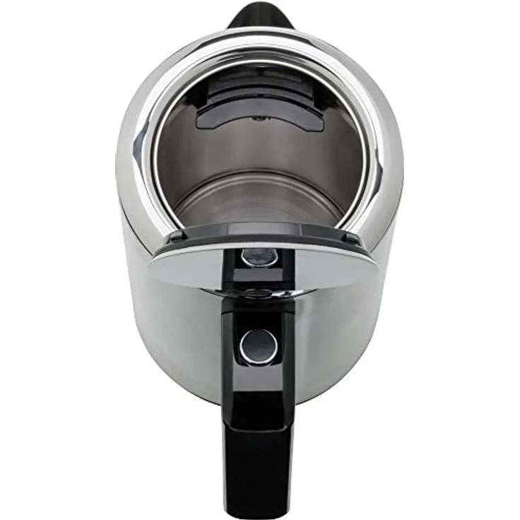 WMF Lono Wasserkocher doppelwandig (2400 Watt, 1,3 l, Safety Touch, innenliegende Wasserstandanzeige, Kalk-Wasserfilter) cromargan matt-silber – Bild 5