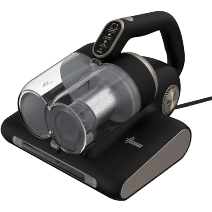 Hoover HMC520UV 011 Handstaubsauger, Schwarz Metallisch, Beutellos mit 4-IN-1 Funktion und intelligentem Staubsensor
