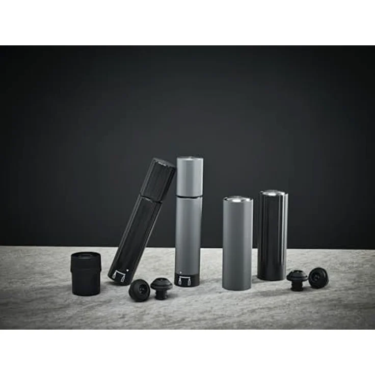 PEUGEOT PRESERVE, Elektrische Vakuumpumpe für Wein, 14 cm, schwarz, langlebiges ABS-Gehäuse, effektiver Aromaschutz – Bild 6