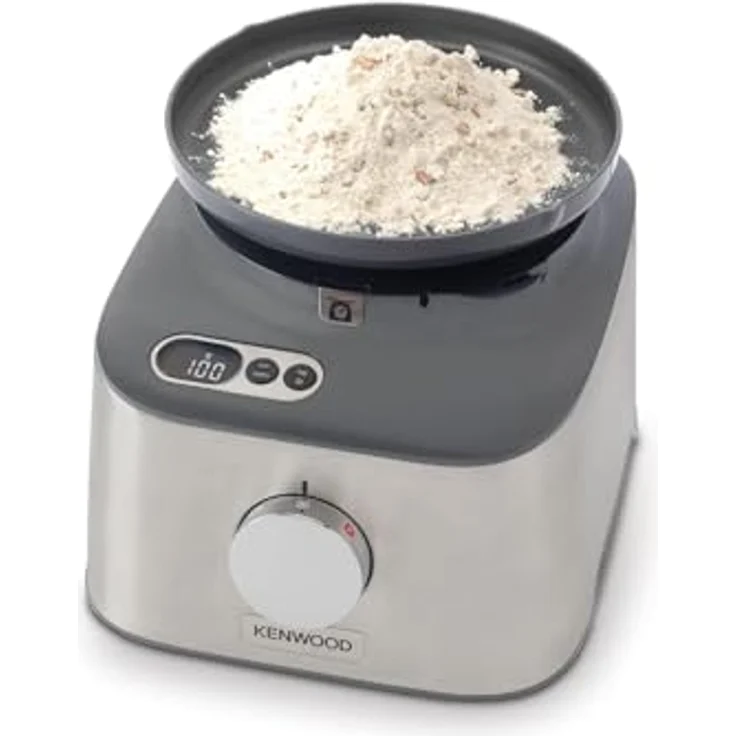Kenwood Multipro Compact+ FDM313SS Kompakt-Küchenmaschine, leistungsstarkes Küchengerät mit 2,1 l Arbeitsbehälter, Glas-Mixaufsatz, inkl. 9 Zubehör-Teile, Metall-Gehäuse, 800 W, Edelstahl, 2.1 liters – Bild 6