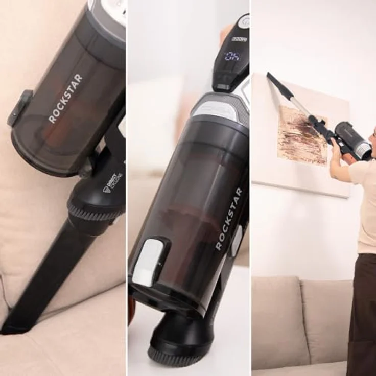 Cecotec Rockstar S30 Flex, Kabelloser Handstaubsauger mit hoher Saugleistung und flexiblem Schlauch, EU Plug 220V – Bild 10