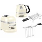 KitchenAid Toaster Artisan 2 Scheiben Toaster mit Bagel-Funktion und Brötchenaufsatz