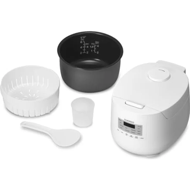 CUCKOO CR-0641F MICOM Reiskocher 1,08l, mit über 11 wählbaren Menüoptionen, abnehmbarem Deckel und Koch-/Warmhaltefunktion – Bild 3