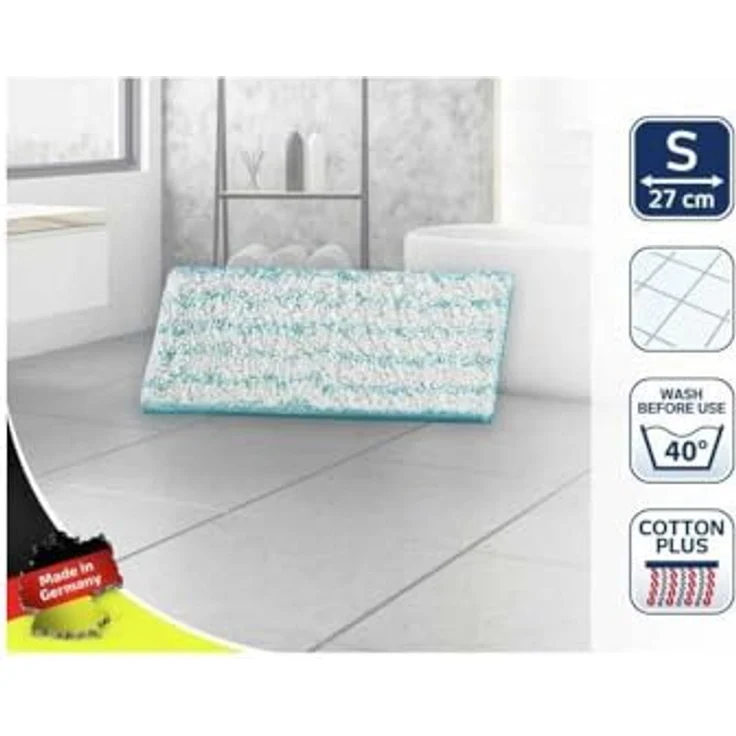 Leifheit Wischpad Picobello S cotton plus für Bodenwischer Picobello S, Wischbezug für hartnäckigen Schmutz, Wischmopp für Stein- und Fliesenböden – Bild 3