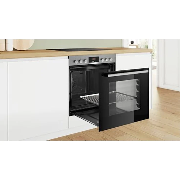 Bosch HND411LS67, Herdset mit 71 l Garraum, 3D-Heißluft und Bräterzone 2400 W – Bild 9