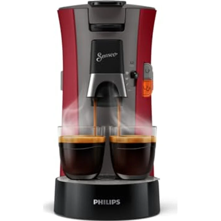Philips CSA240-91 Kaffeepadmaschine Senseo Select intensives Rot – Bild 3