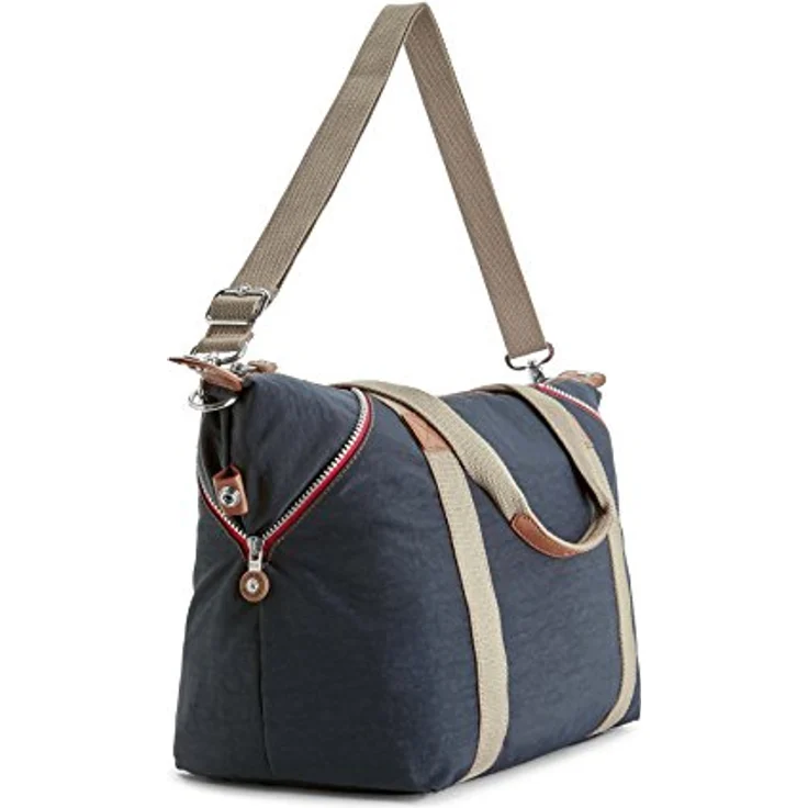 Kipling Classics Basic Art Schultertasche, 35 cm, mit abnehmbarem Umhängeriemen und sechs Nebenfächern, Blau – Bild 5